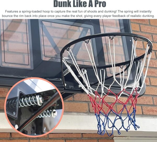 Panneau de basket mural avec cadre Professionnel – Image 6