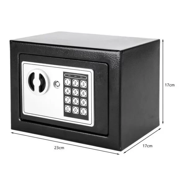 Coffre-fort électronique T17 - 17x17x23 cm – Image 2